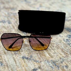 Tom Ford Claudia gradients lens sunglasses